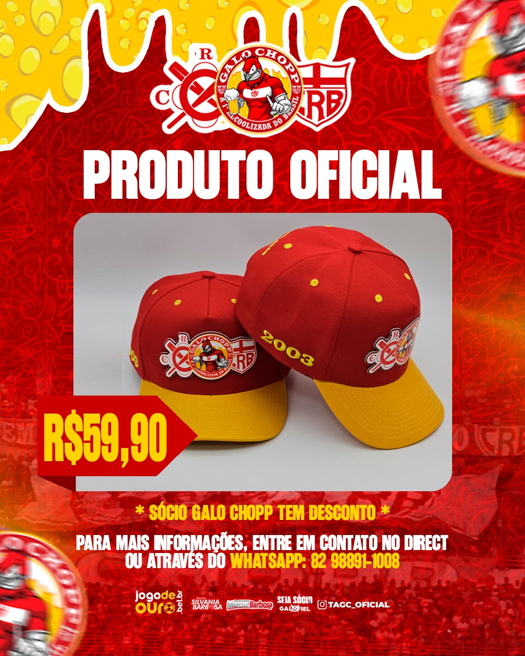 Boné Oficial 2003