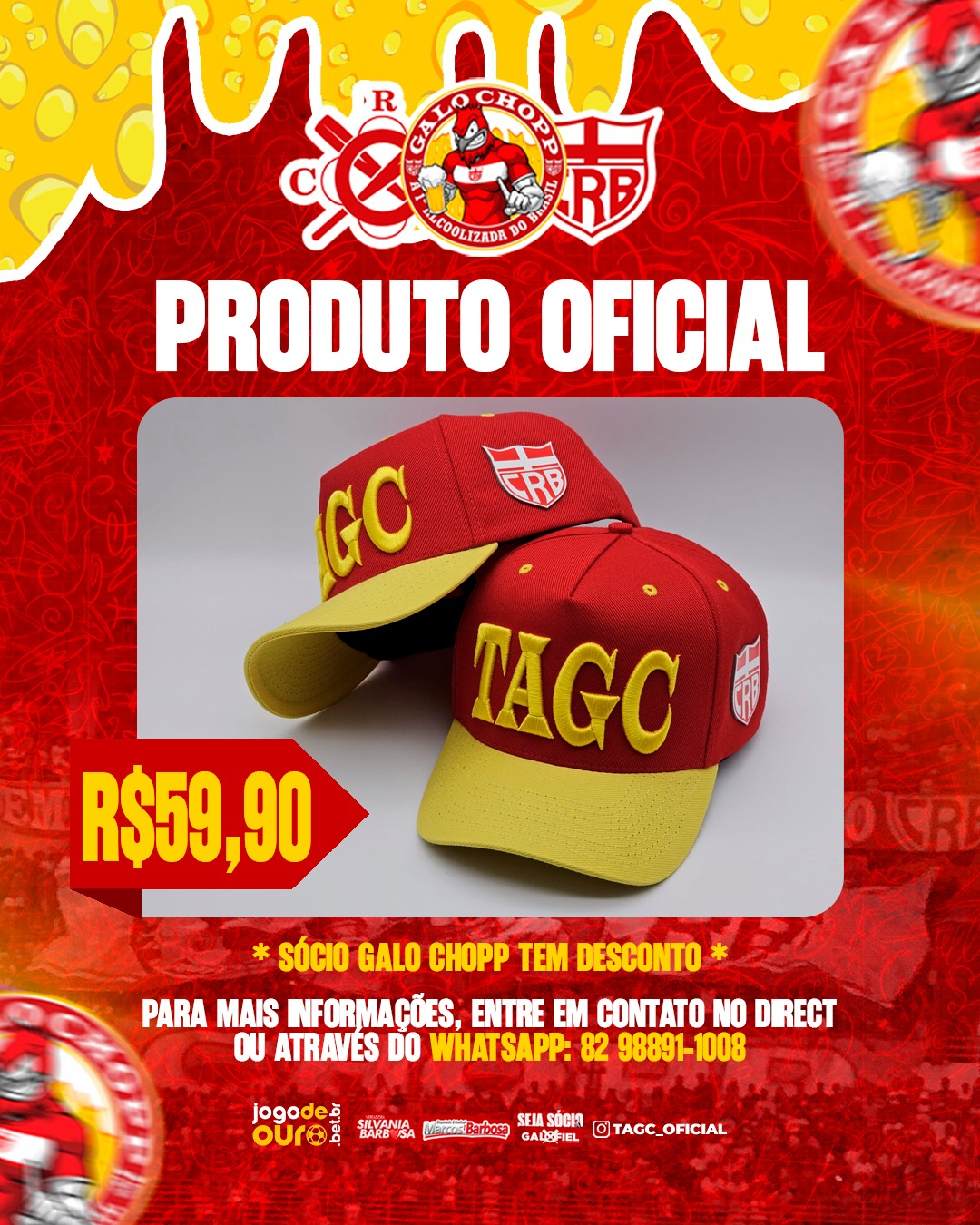 Boné Oficial TAGC