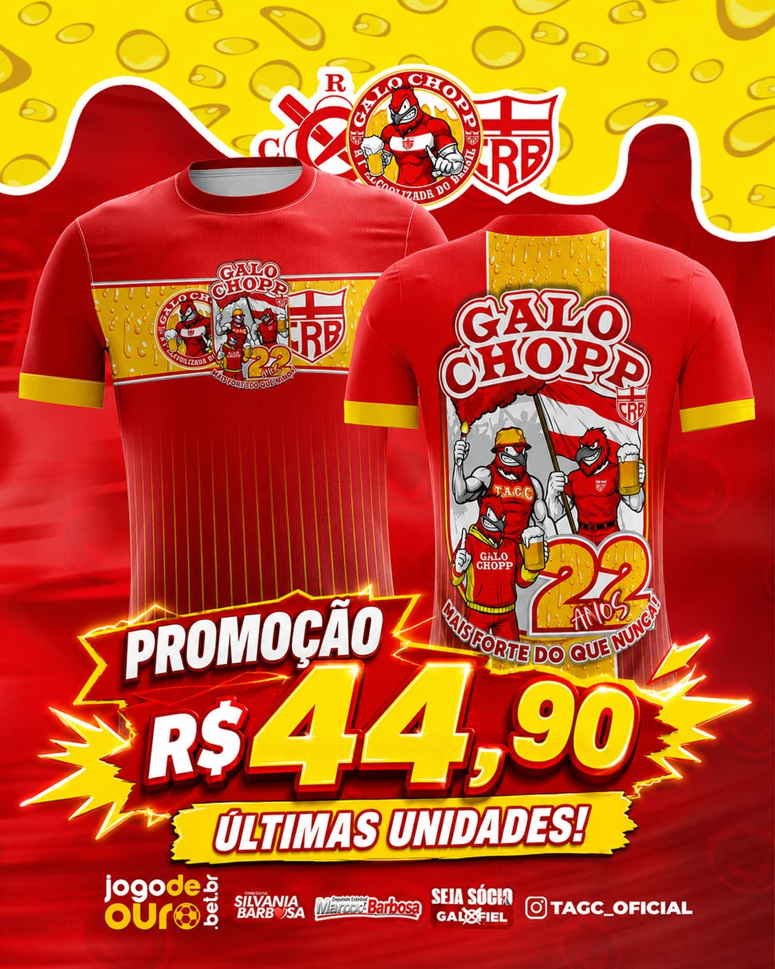 Camisa Galo Chopp — Promoção